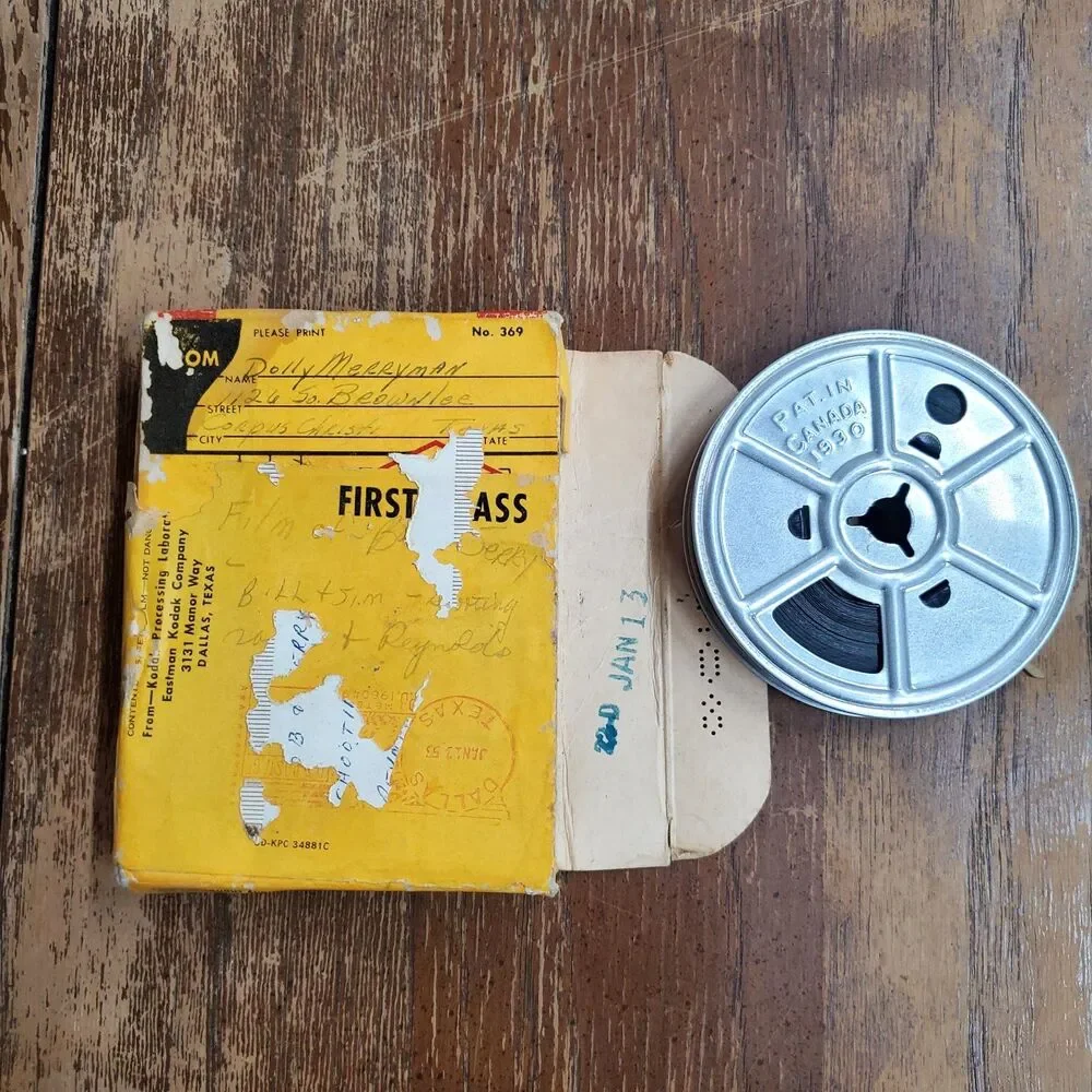 Vintage 8mm Film Lot 7 Reels Kodak Kodachrome Home Movies Untested 1950s 1970s